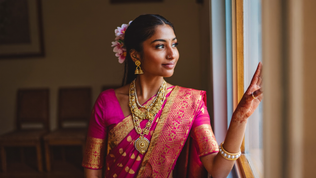 Mehendi ceremony makeup with henna in Navi Mumbai