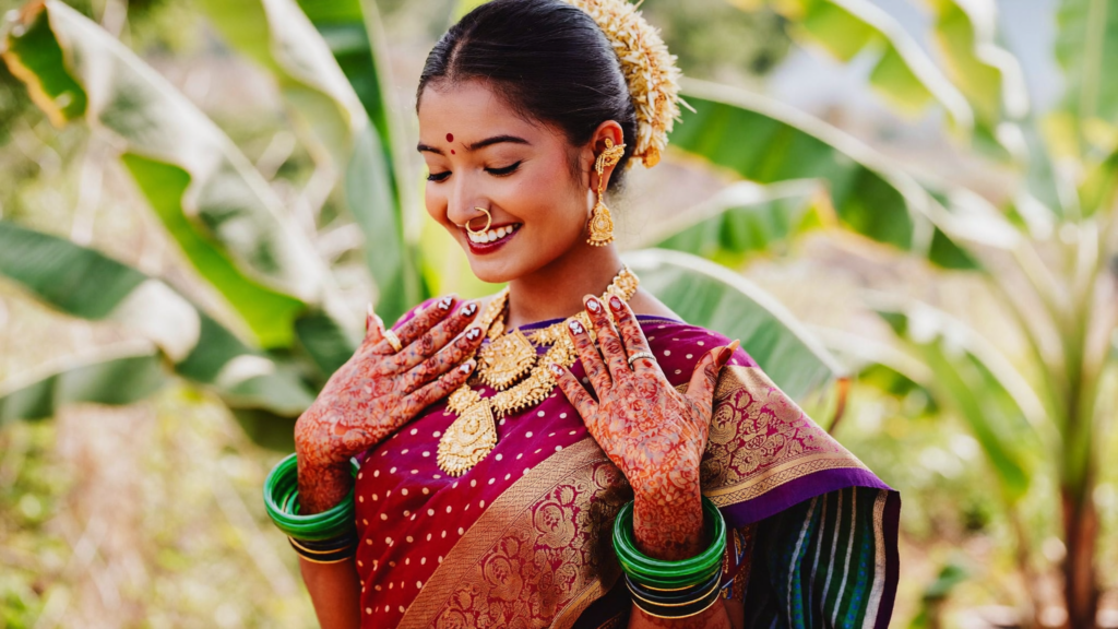 North Indian and South Indian bridal makeup styles compared